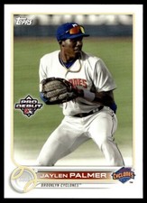 2022 Topps Pro Debut Jaylen Palmer Rookie A30 Brooklyn Cyclones #PD-123