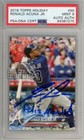 Ronald Acuna Jr 2018 Topps Holiday Auto "Feliz Navidad" RC HMW50 PSA 9 PSA/DNA