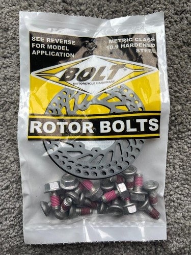 YAMAHA YZ YZF WRF 125 - 450 1999 - 2024 (R) ROTOR DISC BOLT SET (FRONT+REAR) - 第 1/2 張圖片