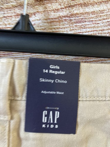 GAP Girls skinny Chinos pants-Size 14-School uniform -New - Picture 4 of 8