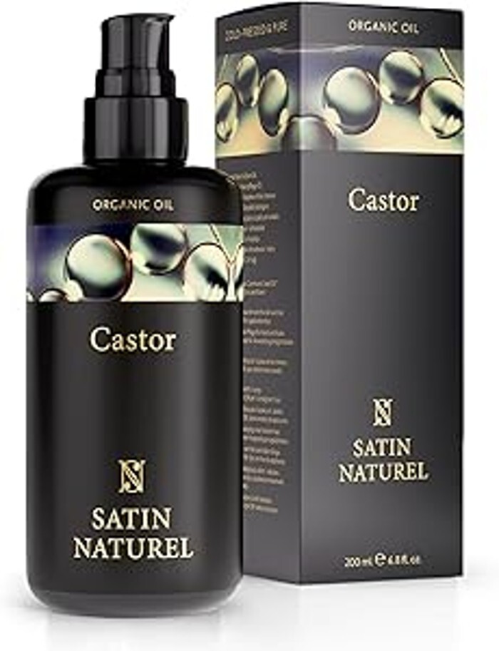 Huile de ricin pour cheveux longs et pousse cils rapide flacon de 200ml