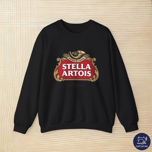 Stella Artois Logo Unisex Sweatshirt - Picture 24 of 34