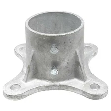 4" Floor Flange w/ 2 Set Screws