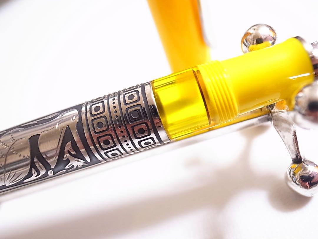 Pelikan Fountain Pen Toledo M910 Big Toledo Yellow Nib EF | eBay