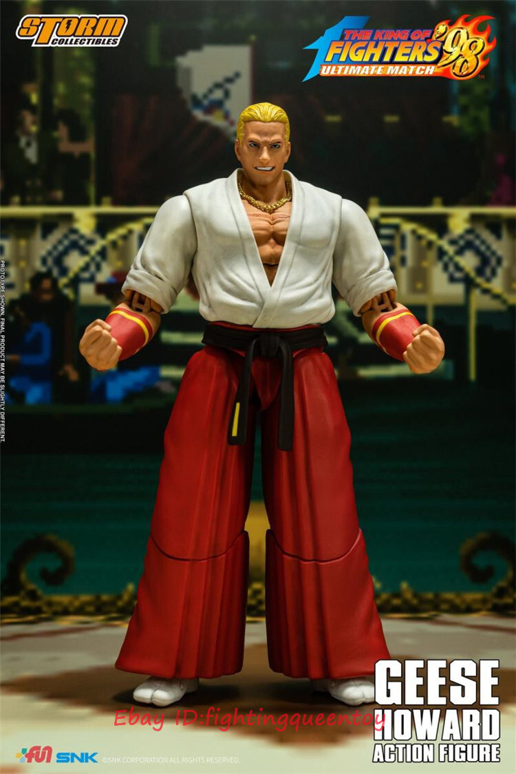 SNK Geese Howard フィギュア Fatal Fury Special the King of Collectors' 24 Ex - Geese