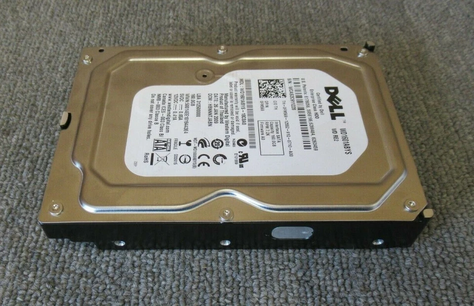 Dell FM569 WD1601ABYS-18C0A0 160GB 7200RPM SATA 3Gbps 16MB 3.5" Internal HDD - Image 4 of 4