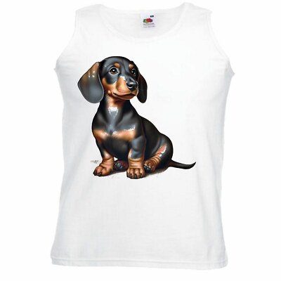 Tank Top Dackel Dachshund Teckel Jagdhund Jagt Dackelwelpe Dackelschule D 402898