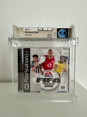 FIFA Soccer 2004   PlayStation 1   WATA 9.8   Sealed   