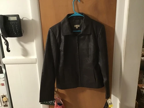 Decoded Leather Jacket - product listing photo