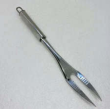 Vintage Philippe Richard BBQ Fork Stainless Steel 10” Camping Party Utensils 29
