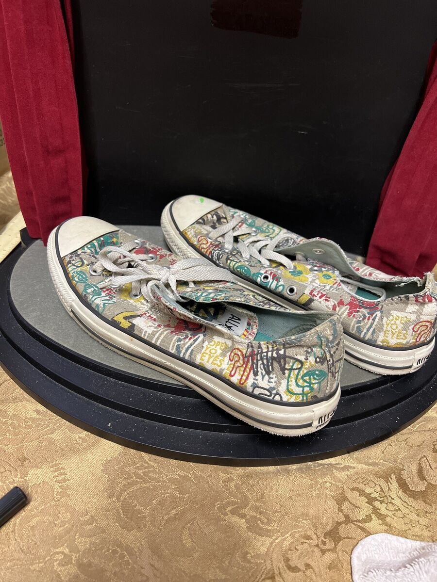 CONVERSE ALL STAR UNISEX GRAFFITI ART CHUCKS SNEAKERS CONVERSE ALL STAR UNISEX GRAFFITI ART CHUCKS SNEAKERS