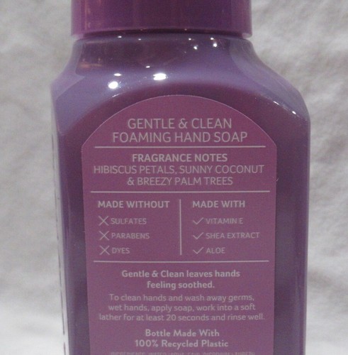 Bath & Body Works Gentle & Clean Foaming Hand Soap Set Lot of 2 BEACH WEATHER - Picture 4 of 4