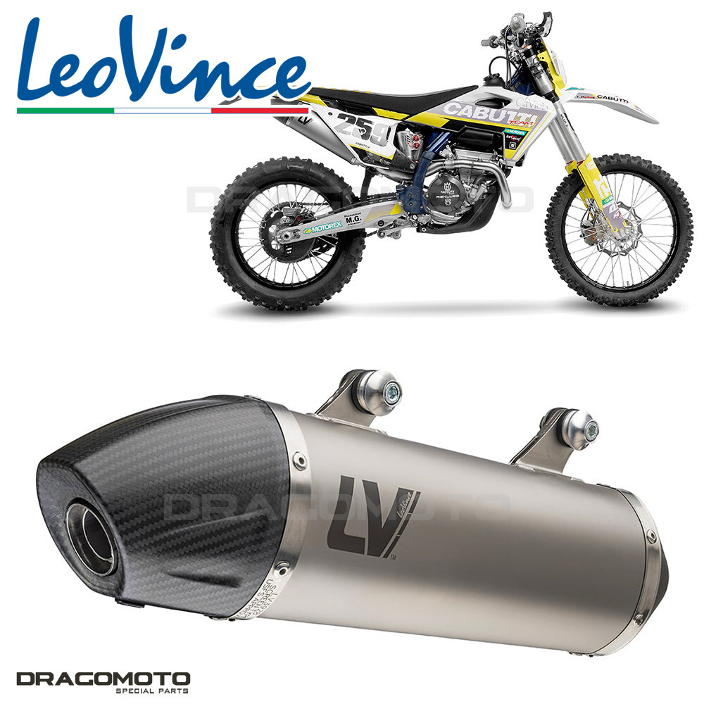 Échappement Leovince X3 Evo 14447X pour Husqvarna FE 450 en rando