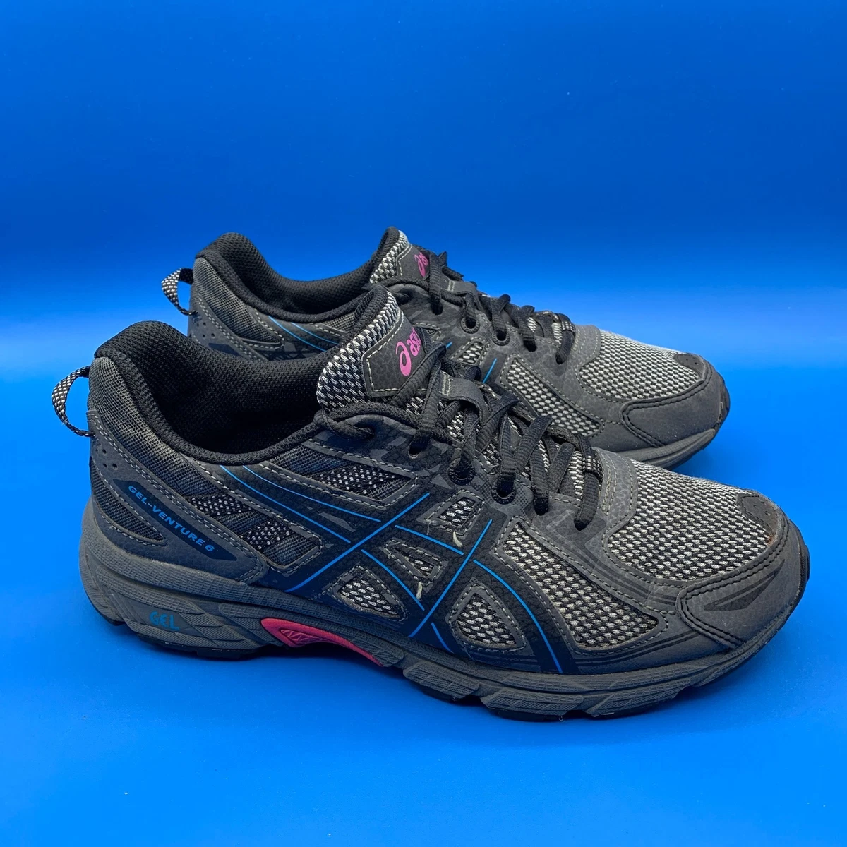 resistirse Brillante Observatorio Asics Gel-Venture 9 Womens Size 9 Gray Shoes Sneakers Running Athletic  T7G6Q | eBay