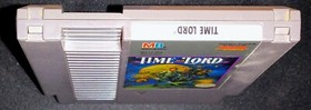 Time Lord Authentic Nintendo NES NRMT game cart w manual & dust cover