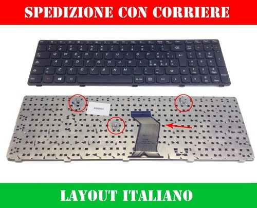 TASTIERA PER NOTEBOOK LENOVO FRU 04Y0841 04Y0879 6k.4lgk.055 852-41776-b2a