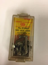 GC ELECTRONICS H1300-F ASSORTED SHEET METAL SCREWS APPROX 25   NEW OLD STOCK