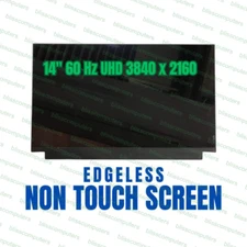 NV140QUM-N61 14" UHD LED Display LCD Screen Edgeless Panel 40 pin eDP 3840X2160