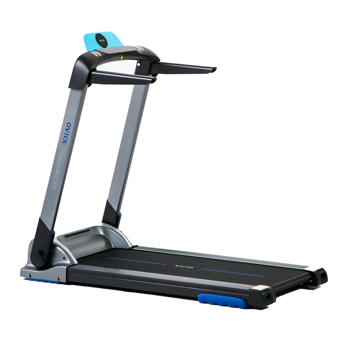 OVICX C100 Portable Foldable Home Treadmill w/ Bluetooth Fitness