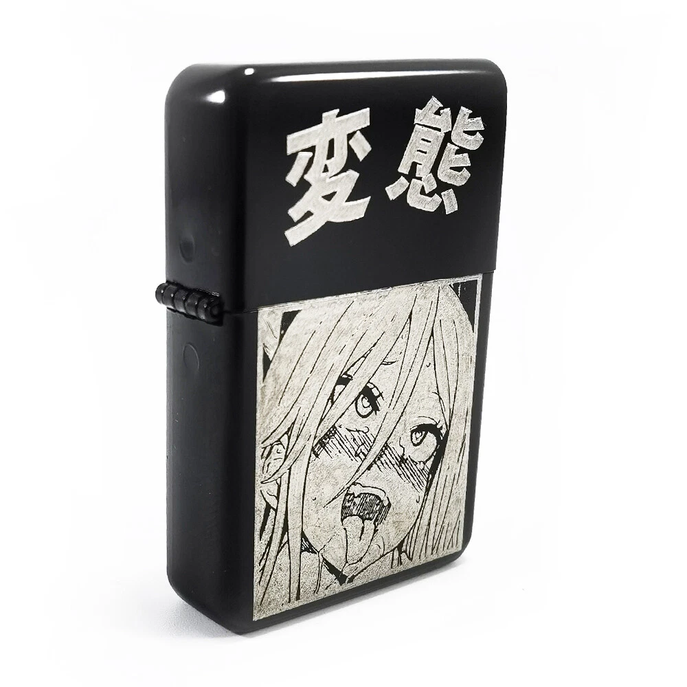 Zippo Rave Haru Elie Hiro Mashima Japanese Anime Manga Oxidized Silver  Plating Both Sides Etching Japan Limited Oil Lighter