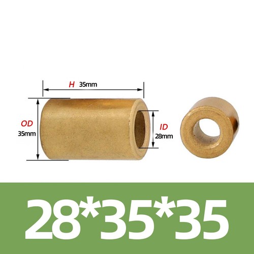 Metric Oilite Plain Bronze Sintered Bearing Bushes Series 3-60mm ID-High Quality - Picture 61 of 82