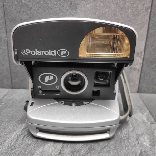 Polaroid 600 Sofortbildkamera Silber Mit OVP | Vintage Polaroid Kamera - Picture 2 of 17