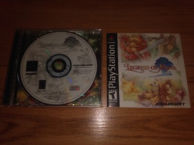 Legend of Mana (Sony PlayStation 1, 2000) PS1 PSX Complete CIB Legends Secret