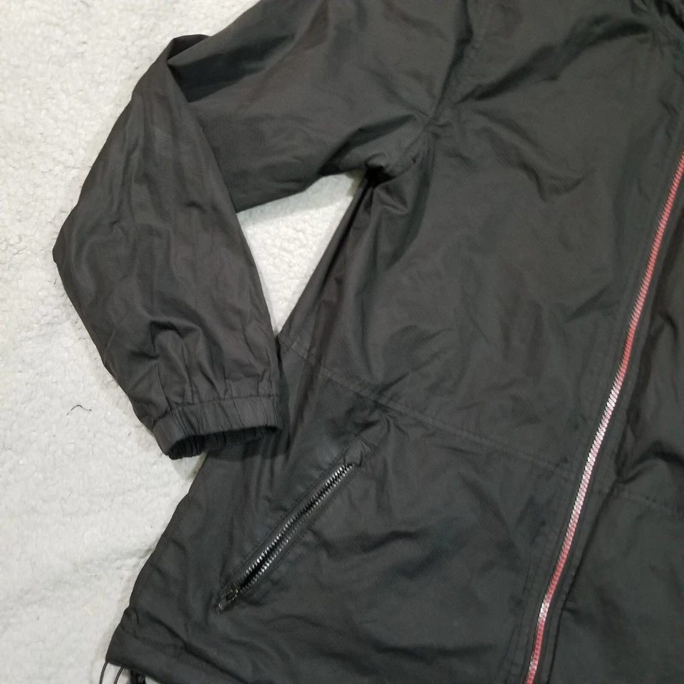 Rip Curl Mick Fanning Jacket Mens Small Black Zip Up Hooded Lightweight Lined - Image 3 of 4