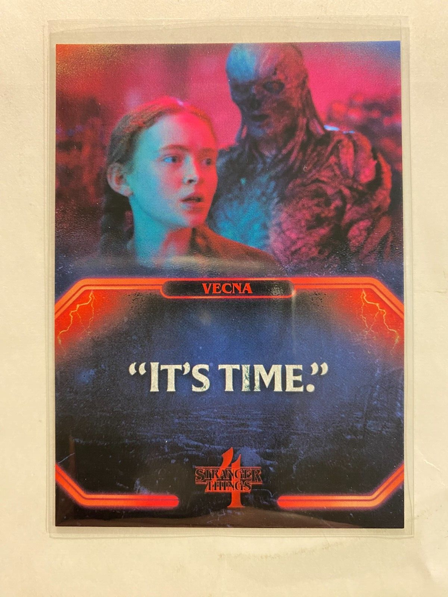 【世界50枚限定 】Stranger Things VECNA 直筆サインカード Jamie Bowerの1-of-1 