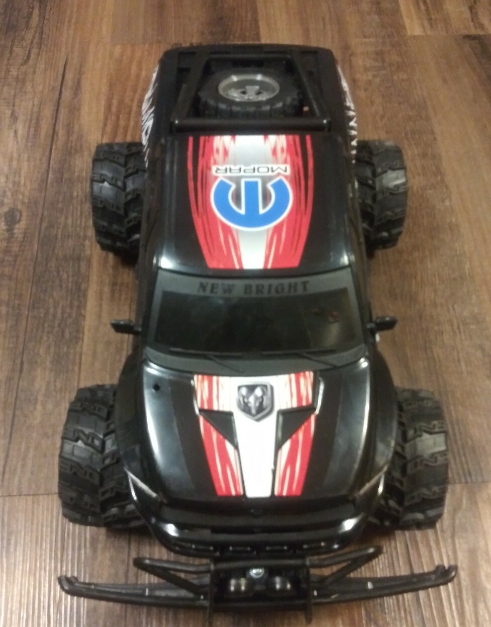bright rc truck