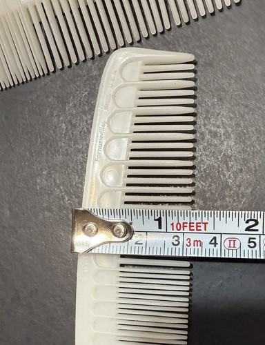 Tupperware Pettine 5" Tascabile Strumento Vintage per lo Styling dei Capelli NOS 63-13 - Foto 9 di 13