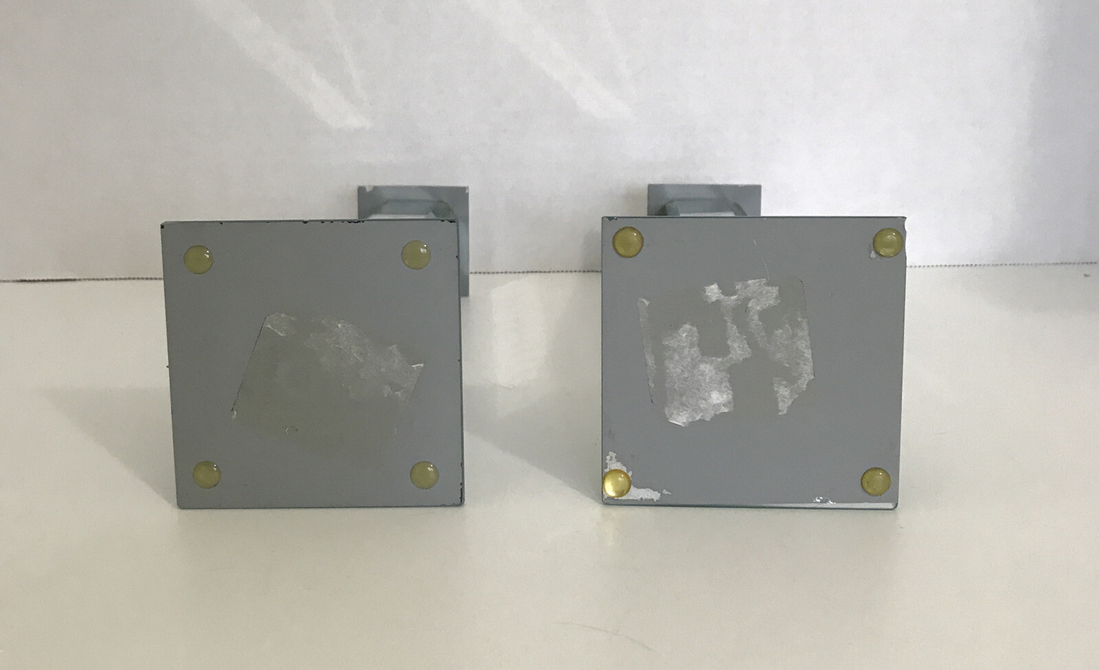 Candlestick Candle Holder Mirrored Victorian Style Glass Etched Vintage Set Of 2