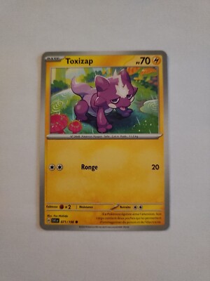 Pokemon Karte - Toxizap 071/198 - Scharlach und Violett EV1