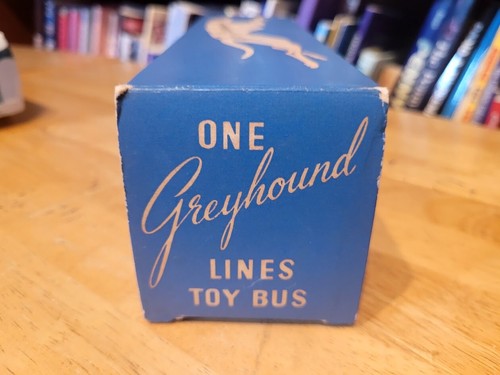 VERY NICE VINTAGE 1940s ERTL TOY CO. ALUMINUM GREYHOUND LINES TOURING BUS W/BOX - Picture 17 of 18