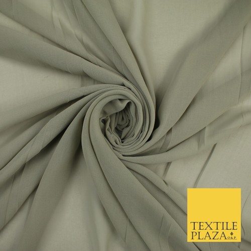 70 COLOURS Plain Dyed Chiffon Fine Soft Georgette Sheer Dress Fabric 57" Wide - Picture 8 of 209
