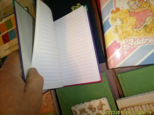 COLLEZIONE DI VECCHI STOCK RIVISTE INUTILIZZATE DIARIO QUADERNI LIBRI ALTRO - Foto 19 di 22
