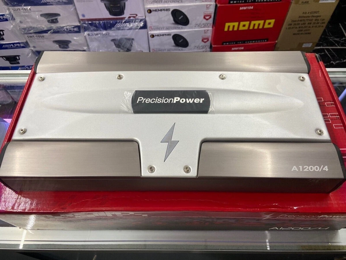 Amplificador 5 Canales Precision Power A1000.5D | 950W Clase D | Calidad PPI Para Sonido Coche