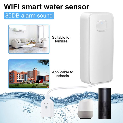 Sensore perdite acqua WIFI intelligente allarme sonoro rilevatore perdite alluvioni allarme trabocco - Foto 20 di 25