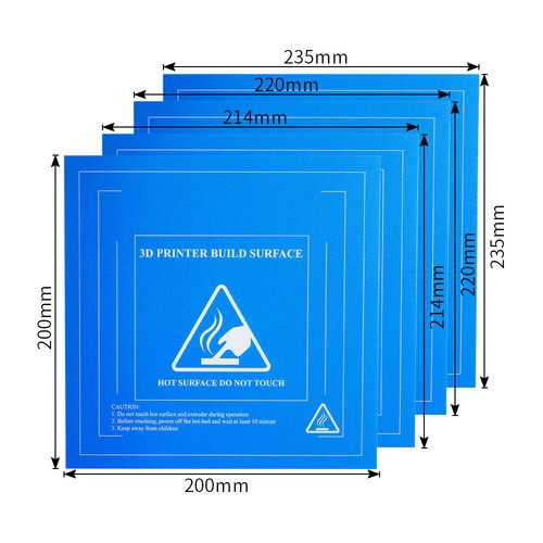 Flex Bauplatte Basis Druck Bettband Wärmebett Aufkleber für Ender-3 Pro 235x235mm - Bild 2 von 6