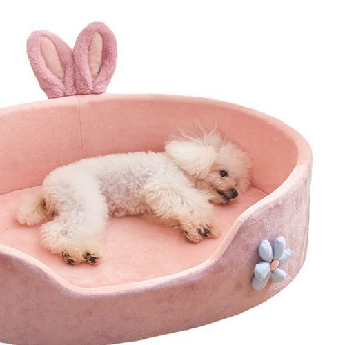 (L) Pet Bed Detachable Washable Dog Sleeping Bed Soft Comfortable Warm - Picture 8 of 14