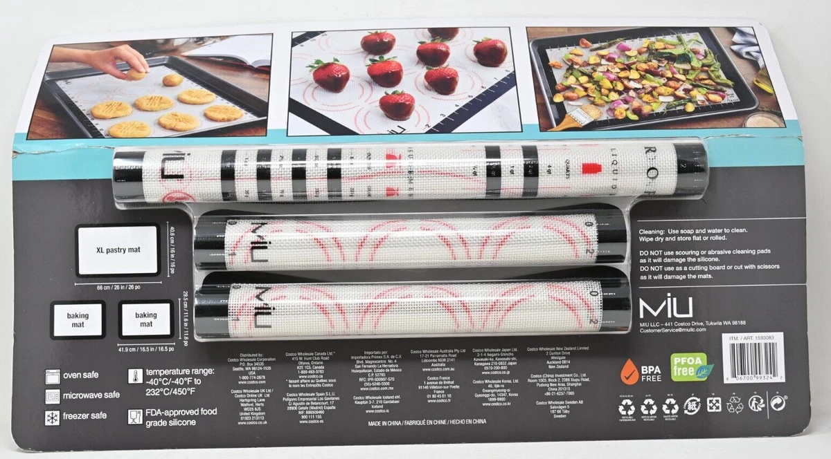 Premium Silicone Macaron Baking Mat (Non-Stick) – The Flour Girl