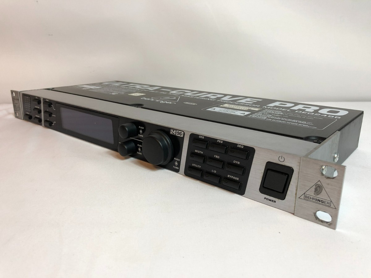 BEHRINGER DEQ2496 Ultra-Curve Pro Digital Processors Japan