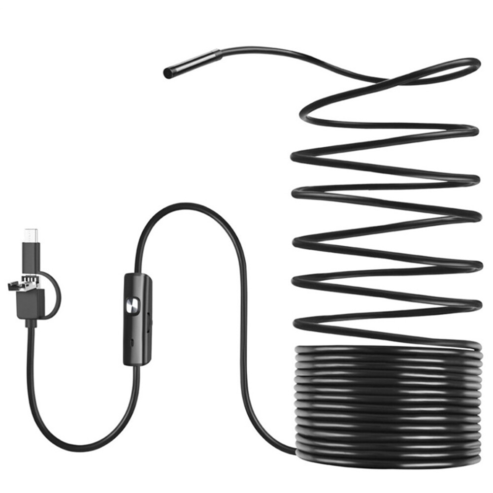 5.5mm Industrial Endoscope Borescope IP67 Waterproof Inspection Camera