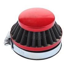58mm Red Air Filter for 49cc-80cc 2-strokes ATV Dirt Pit Bike Pocket