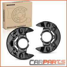2x Spritzblech Bremsscheibe für Toyota Corolla Kombi Stufenheck E12 ab bj. 2001
