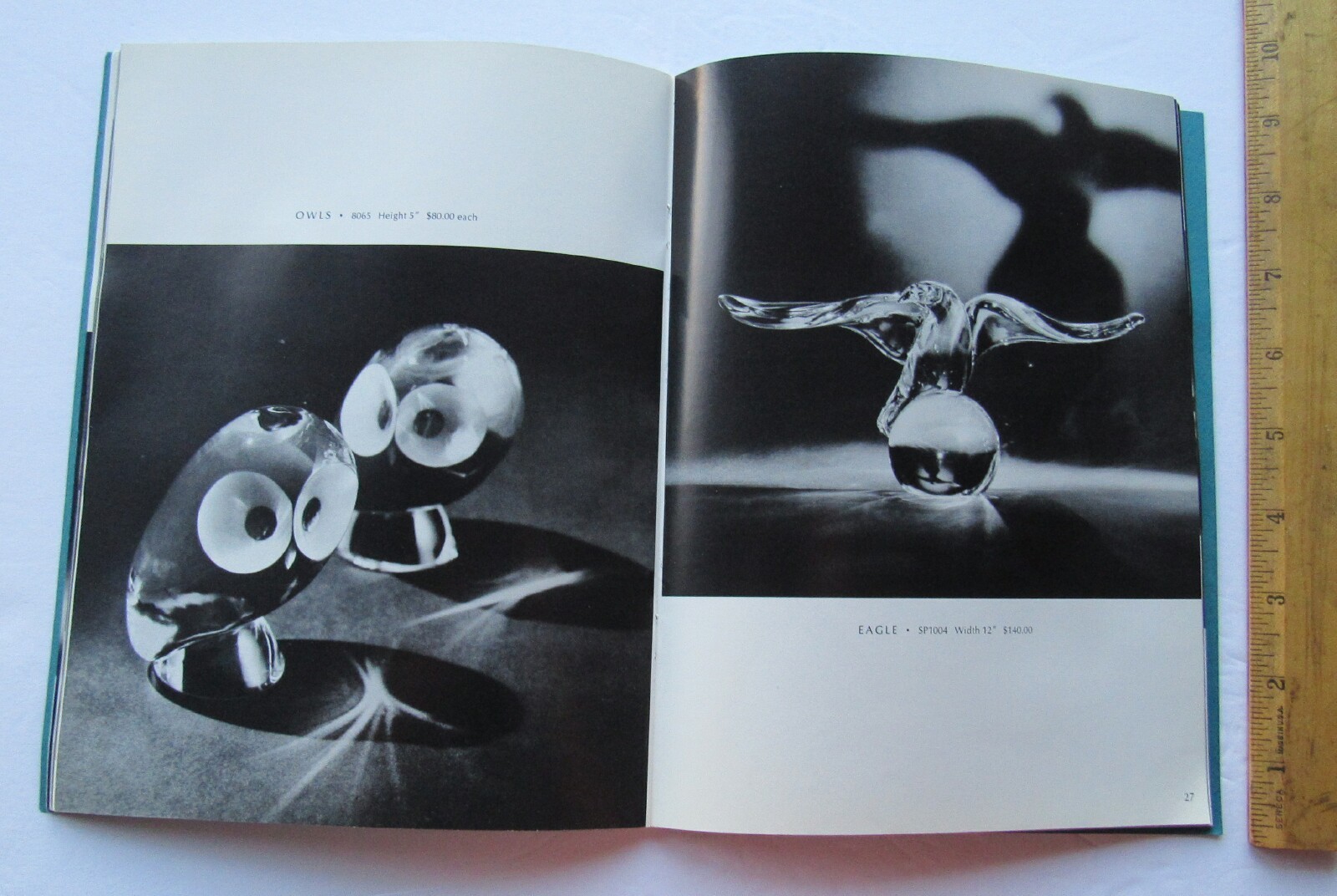 Steuben Glass Catalog Christmas 1964 eBay