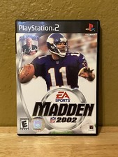 Madden NFL 2002 (Sony PlayStation 2, 2001) CIB Tested/Working