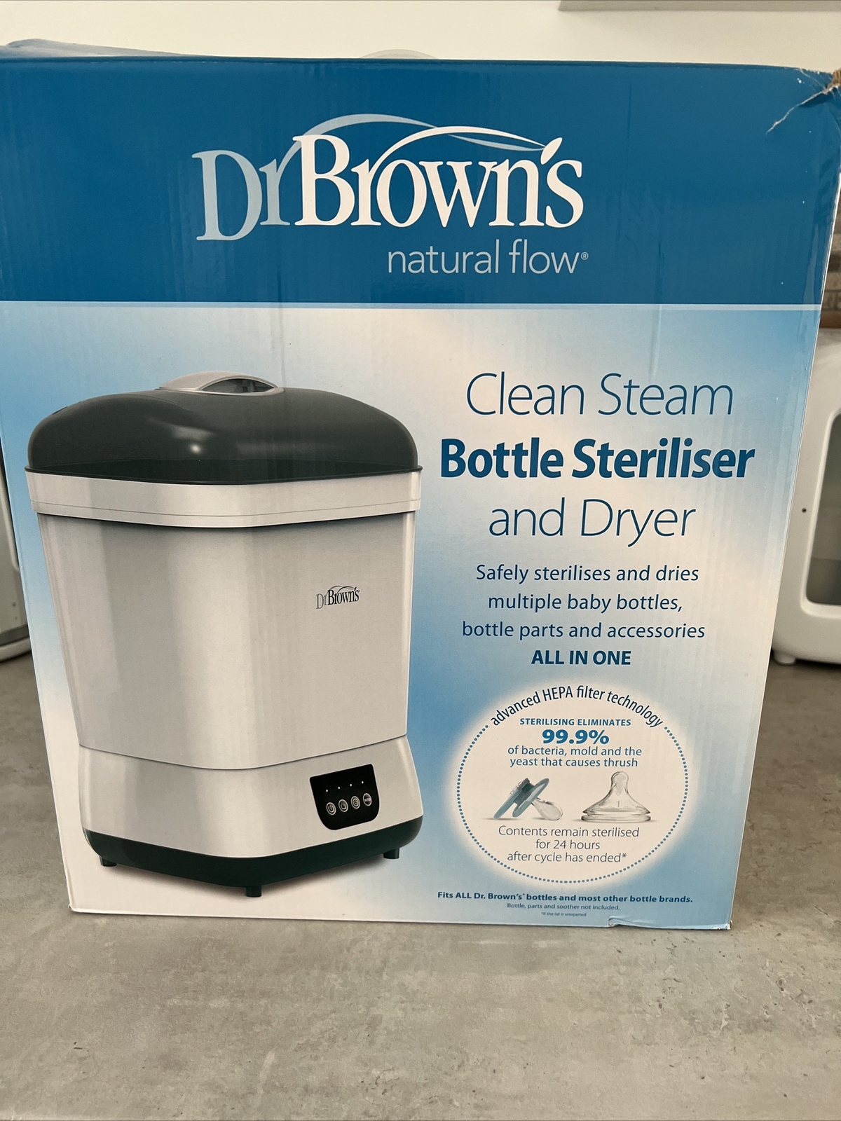 Dr. Brown’s Baby Bottle Electric Steam Steriliser And Dryer Excellent