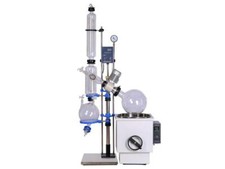 20L Lab Rotary Evaporator with Motor Lift Heating Bath Rotavap Double Condenser 