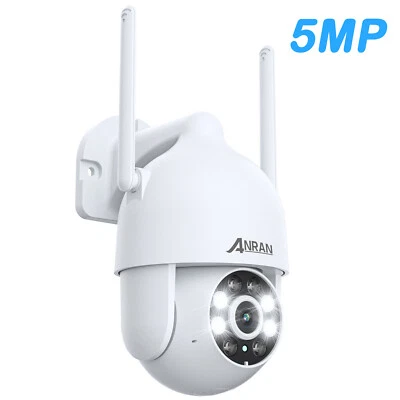 ANRAN WIFI IP Security Camera Wireless CCTV System Outdoor Audio HD 5MP IR Night